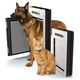 Illustration for article titled A Rain-Detecting Automatic Pet Door That Keeps Them Inside and Dry